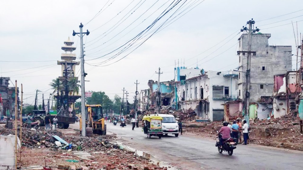 मुख्य सडक विस्तारसँगै विद्युत् तार भूमिगत गर्न वीरगंज महानगरको माग