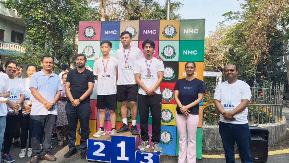 नेशनल मेडिकल कलेजद्वारा “Run for Health, Run for Life” नारासहित हेल्थ म्याराथन सम्पन्न