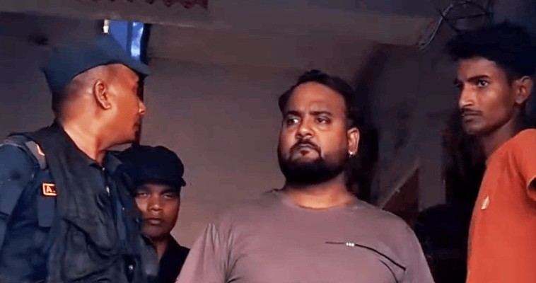 श्रीपुरमा प्रहरीको छापा,  अवैध औषधिसहित चौहान प्रहरी नियन्त्रणमा