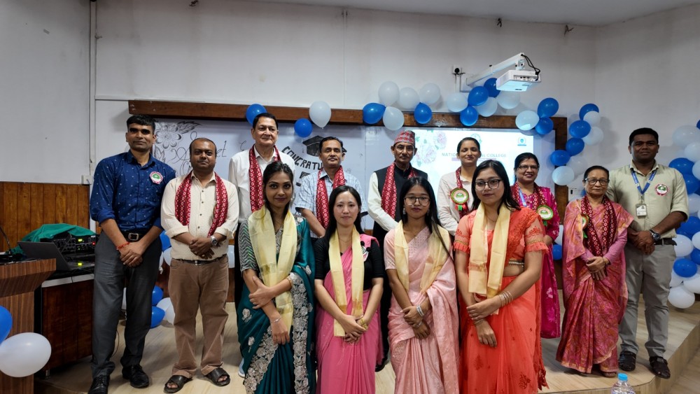 नेशनल मेडिकल कलेजमा बी.एस्सी. नर्सिङ १४औँ ब्याचको बिदाइ कार्यक्रम सम्पन्न