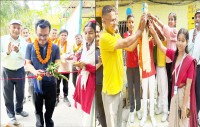 पढाइको साथ साथै विद्यार्थीहरुको बौद्धिक एवं शारीरिक विकास बढाउन जरुरी - अध्यक्ष खनाल
