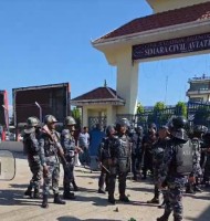 सिमरामा कर्फ्यु जारी