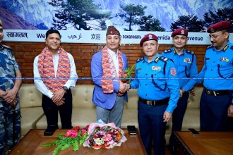 आईजीपी कार्की अमेरिका प्रस्थान, अधिकारीलाई निमित्त
