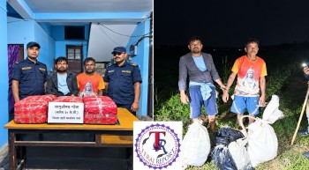 पटेर्वा सुगौलीमा प्रहरीद्वारा हवाई फायर, गाँजासहित तिन नियन्त्रणमा