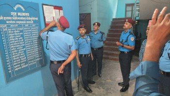 CAP अनुगमनमा सक्रिय प्रहरी नेतृत्व : पर्सा–बारा क्षेत्रमा ४ प्रमुख इकाईको निरीक्षण