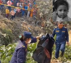 १० दिनदेखि हराइरहेका ३ वर्षीय बालकको शव फेला