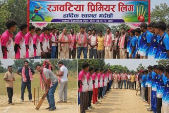 खेलकुद तथा युवा विकाससम्बन्धी कार्यक्रमलाई प्राथमिकतामा राख्ने  युवा नेता उमेश दुबेको प्रतिबद्धता