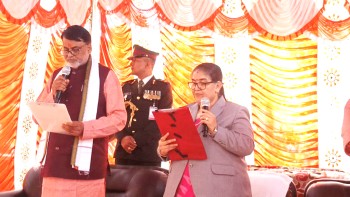 मधेस प्रदेशका नवनियुक्त मुख्यमन्त्री सहित दुई मन्त्रीको शपथग्रहण सम्पन्न