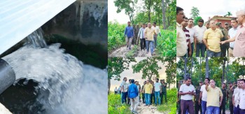 पानीको श्रोत खोज्दै चुरे क्षेत्रमा पुग्यो वीरगन्जका मेयरसहितको टोली