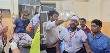 वीरगंजमा पुनः प्रदर्शन, दुई पत्रकार घाईते