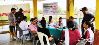 नेशनल मेडिकल कलेजद्वारा २०८ बिरामीले गराए स्वास्थ्य परीक्षण