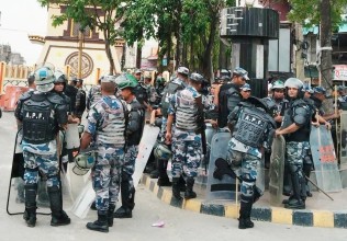 तराईका चार जिल्लामा कडा सुरक्षा: विभिन्न क्षेत्रमा कर्फ्यु