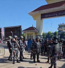 सिमरामा कर्फ्यु जारी