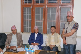 तुम्लिंगटार पुगेर ऊर्जामन्त्री खड्काले कोशी कोरिडोर २२० केभी प्रशारण लाइनको प्रगतिबारे लिए जानकारी