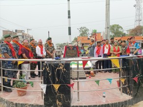 नवनिर्मित पार्क नेपाली सेनाद्वारा कलैया उपमहानगरलाई हस्तान्तरण