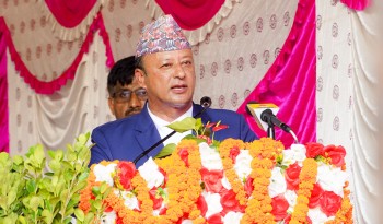 हरियाली जमिन मात्र होइन, आशाले हराभरा किसानको मन बनायौं : मन्त्री खड्का