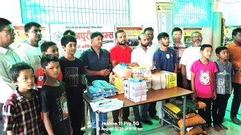 “आमाको माया छात्रावास”मा आश्रित बालबालिकाहरु सँग भोजपुरी टाइम्सले मनायो वार्षिकोत्सव