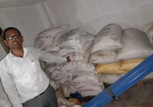 पर्सामा प्रहरीको मध्यरातमा छापा,  १ सय ९१ बोरा मल बरामद