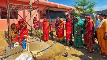 मन्त्री यादवको निर्देशनमा जडान गरिएको डिप बोरिङ स्थानीयद्वारा पुजा–पाठ गरि सन्चालन 