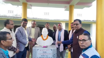 त्रि.वि. अवकाशप्राप्त प्राध्यापकलाई ठाकुर राम बहुमुखी क्याम्पसबाट भावनात्मक विदाई