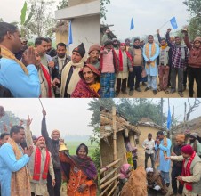 पर्सा–२ को विन्दवसनीमा रास्वपाको घरदैलो सम्पन्न, “अबको परिवर्तन युवाको नेतृत्व” नारा गुञ्जियो