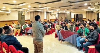 पर्सा–१ मा एमाले उम्मेदवार प्रदीप यादवलाई जिताउन जेनजी समूहका युवाहरुले देखाए एकजुटता