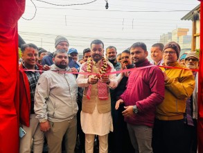 वीरगञ्ज – १६ मा एमालेको सम्पर्क कार्यालय स्थापना