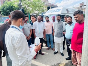हैजा प्रभावित वीरगञ्ज क्षेत्रमा पानी परिक्षणको कार्य तीब्र, मन्त्री यादव स्वयं अनुगमनमा