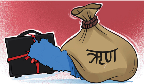 सात महिनामा भित्रियो साढे ६५ अर्ब वैदेशिक ऋण, कुल ऋण २७.३५ खर्ब